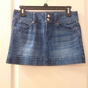 American eagle denim skirt